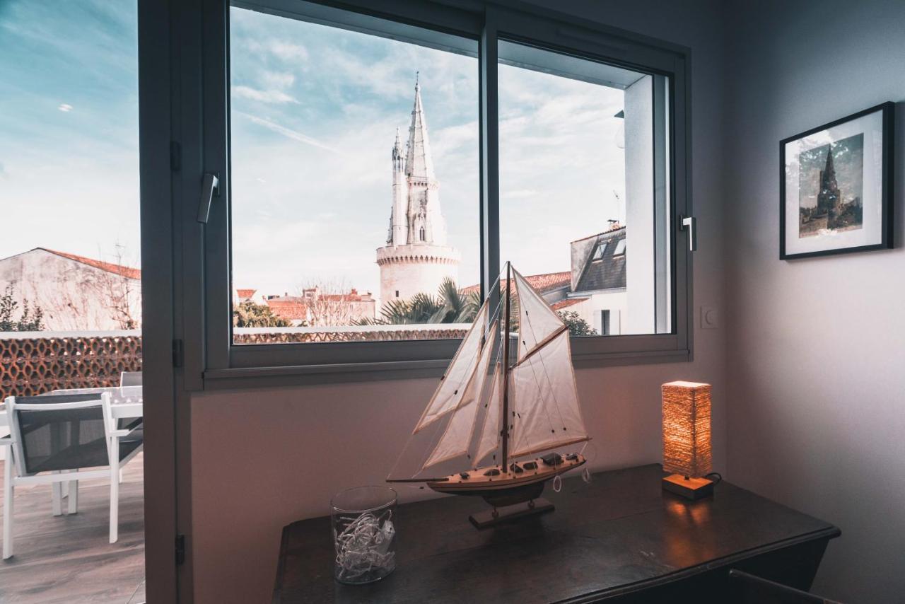Ferienwohnung Vue Superbe Sur Tour De La Lanterne T2 Avec Terrasse Remparts 2 La Rochelle  Exterior foto